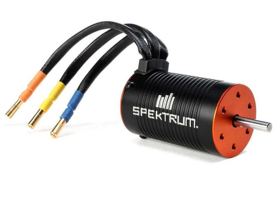 Spektrum SPMXSM1400 Firma 3652 4000Kv 4-Pole Brushless Motor for 1/10 with 3.175mm motor shaft