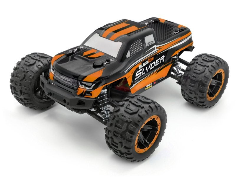 Blackzon 540099 1/16 Slyder 4WD Monster Truck Orange with Battery & Charger