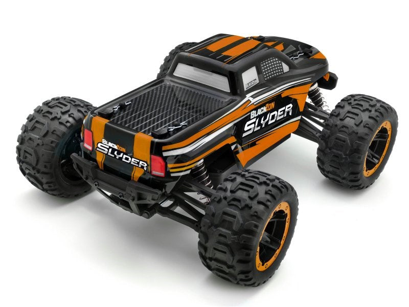 Blackzon 540099 1/16 Slyder 4WD Monster Truck Orange with Battery & Charger