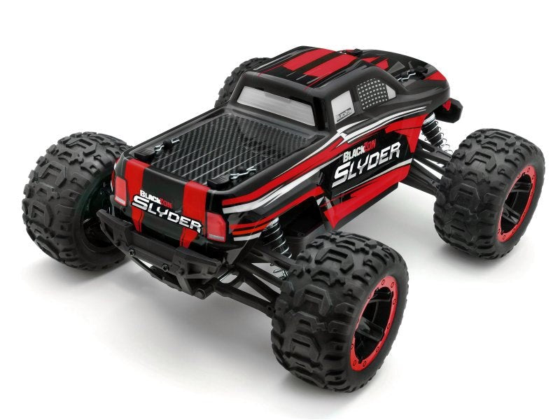 Blackzon 540098 1/16 Slyder 4WD Monster Truck Red with Battery & Charger