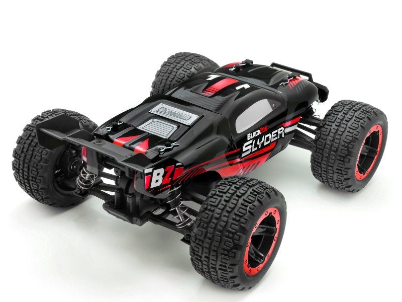 Blackzon 540096 1/16 Slyder 4WD Stadium Truck Red with Battery & Charger