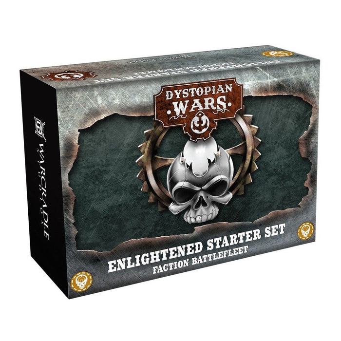 Warcradle DWA100000 Dystopian Wars: Enlightened Starter Set - Faction Battlefleet