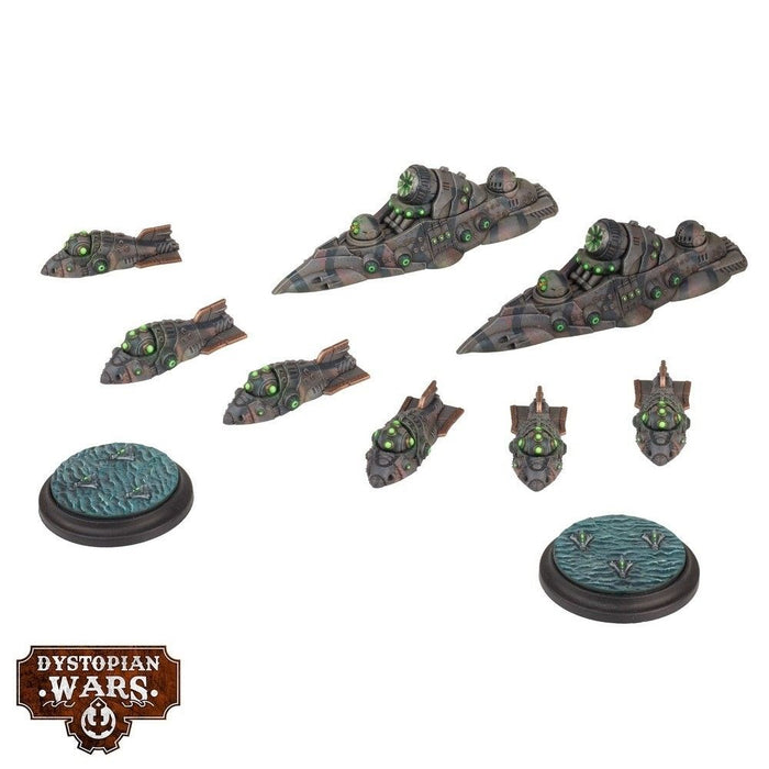 Warcradle DWA100003 Dystopian Wars: Enlightened Frontline Squadrons