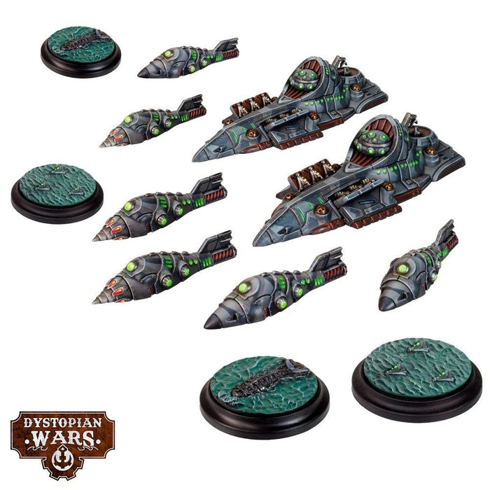 Warcradle DWA100004 Dystopian Wars: Enlightened Support Squadrons