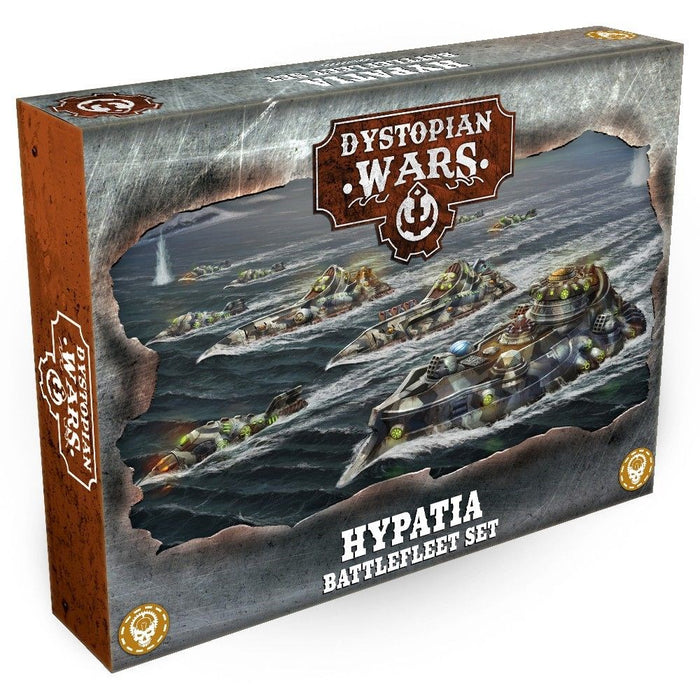 Warcradle DWA100006 Dystopian Wars: Hypatia Battlefleet Set