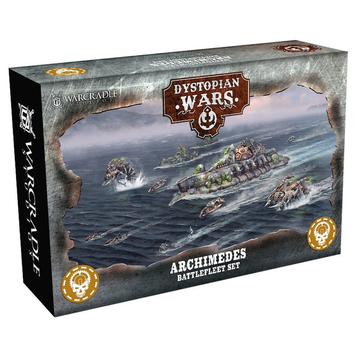 Warcradle DWA100009 Dystopian Wars: Archimedes Battlefleet Set