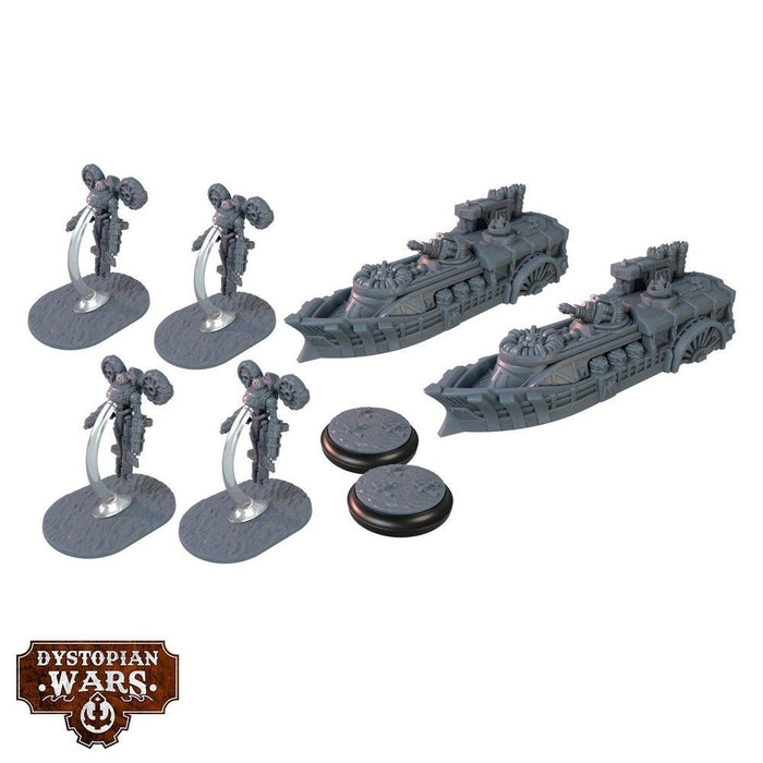 Warcradle DWA120004 Dystopian Wars: Union Support Squadrons