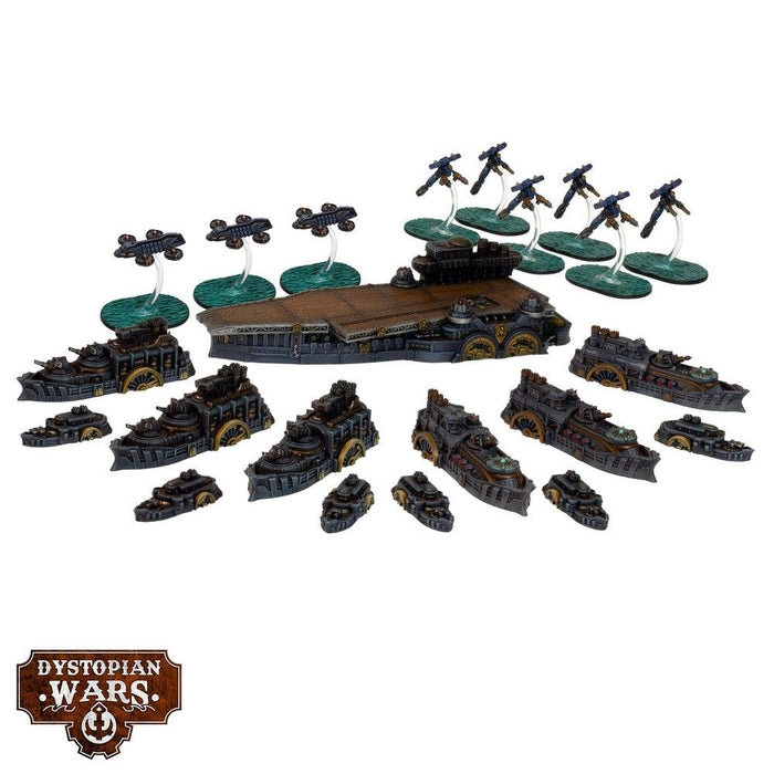 Warcradle DWA120005 Dystopian Wars: Enterprise Battlefleet Set