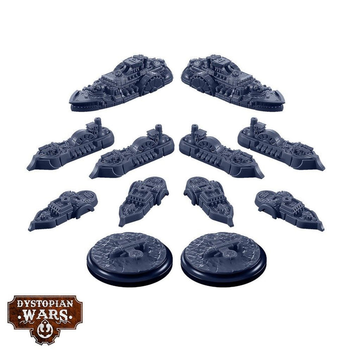 Warcradle DWA120009 Dystopian Wars: Ore War Veteran Squadrons