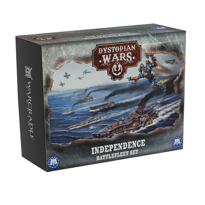 Warcradle DWA120010 Dystopian Wars: Independence Battlefleet Set