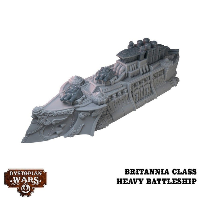 Warcradle DWA210000 Dystopian Wars: Crown Starter Set -  Faction Battlefleet