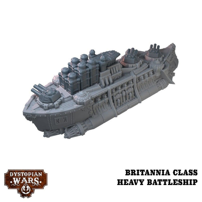 Warcradle DWA210000 Dystopian Wars: Crown Starter Set -  Faction Battlefleet