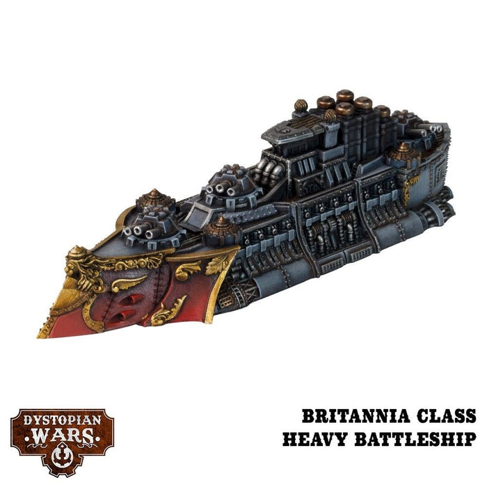 Warcradle DWA210001 Dystopian Wars: Britannia Battlefleet Set