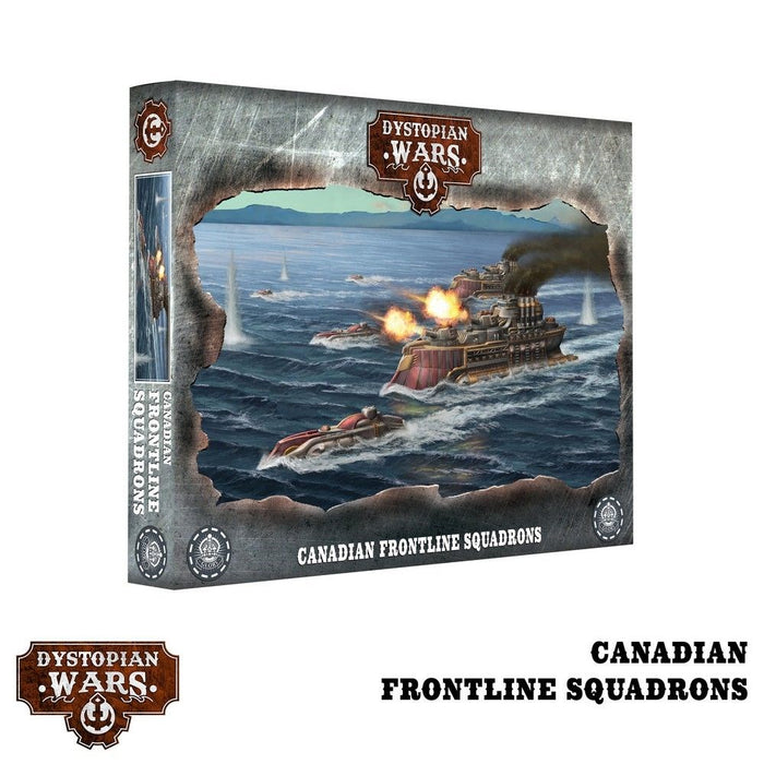 Warcradle DWA210009 Dystopian Wars: Canadian Frontline Squadrons