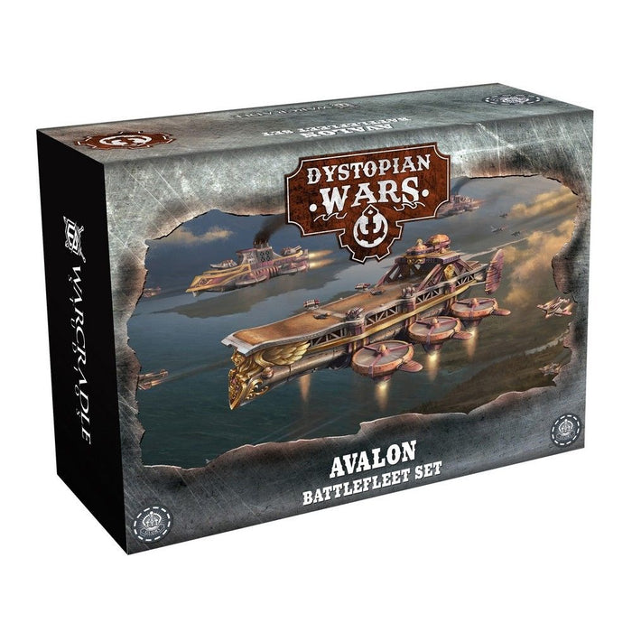 Warcradle DWA210010 Dystopian Wars: Avalon Battlefleet Set