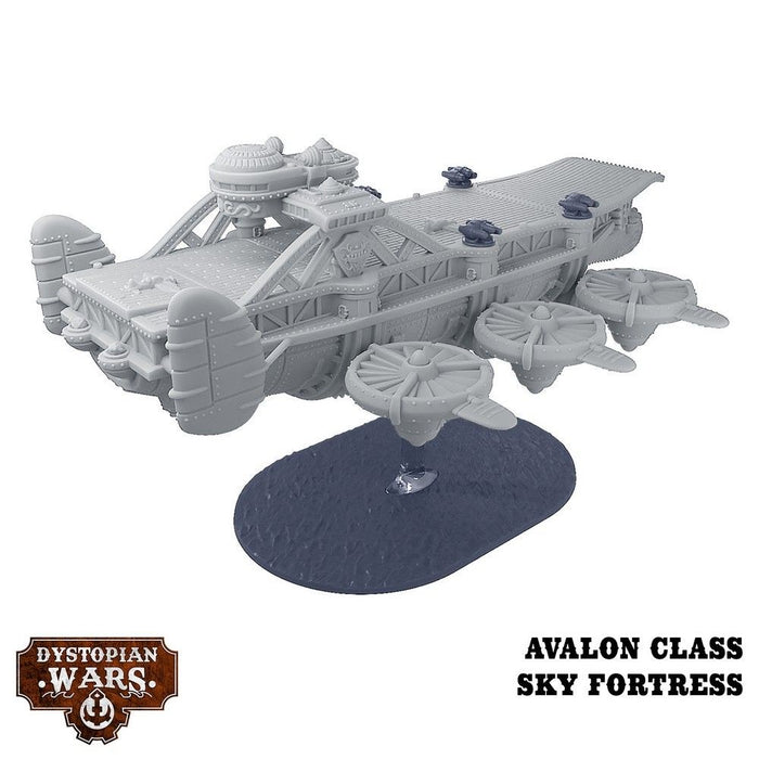 Warcradle DWA210010 Dystopian Wars: Avalon Battlefleet Set