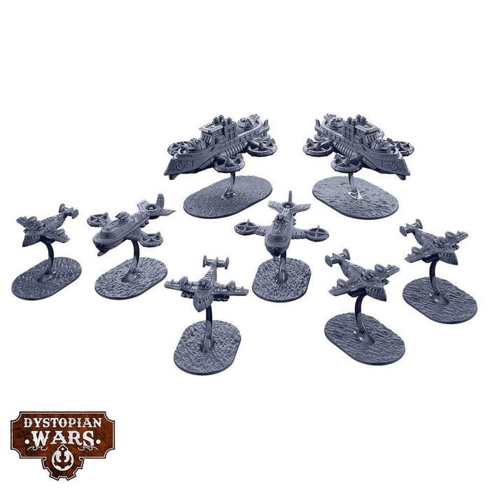 Warcradle DWA210011 Dystopian Wars: Crown Aerial Squadrons