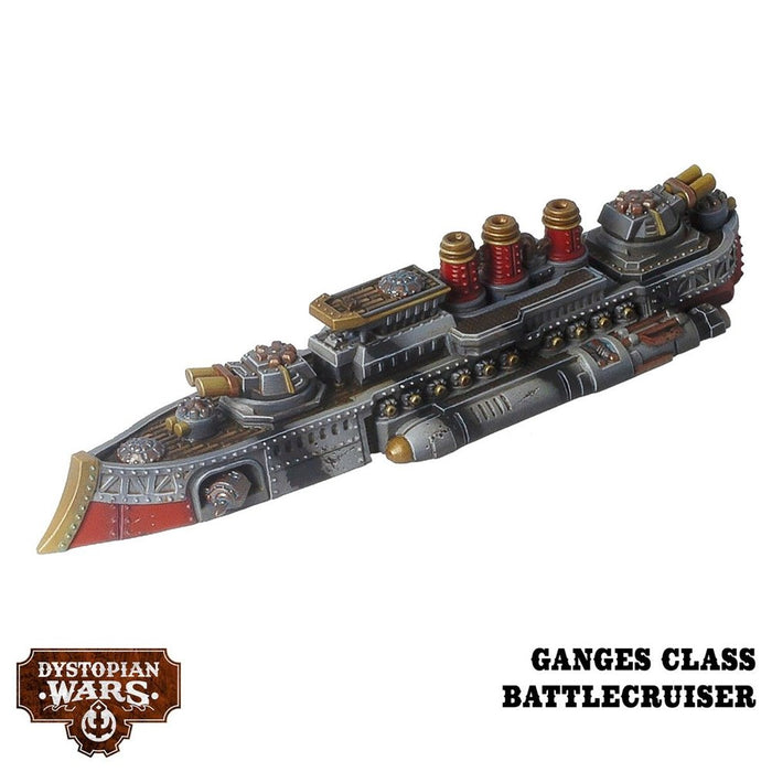 Warcradle DWA210013 Dystopian Wars: Ganges Battlefleet Set