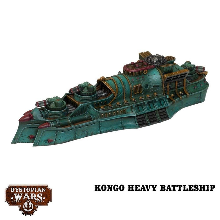 Warcradle DWA220005 Dystopian Wars: Kongo Battlefleet Set