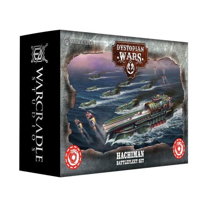 Warcradle DWA220006 Dystopian Wars: Hachiman Battlefleet Set