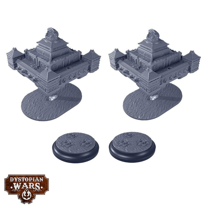 Warcradle DWA220014 Dystopian Wars: Empire Sky Bastion Squadrons