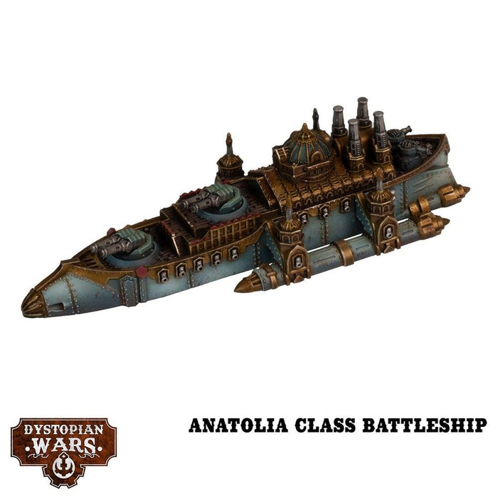 Warcradle DWA240000 Dystopian Wars: Sultanate Starter Set -  Faction Battlefleet