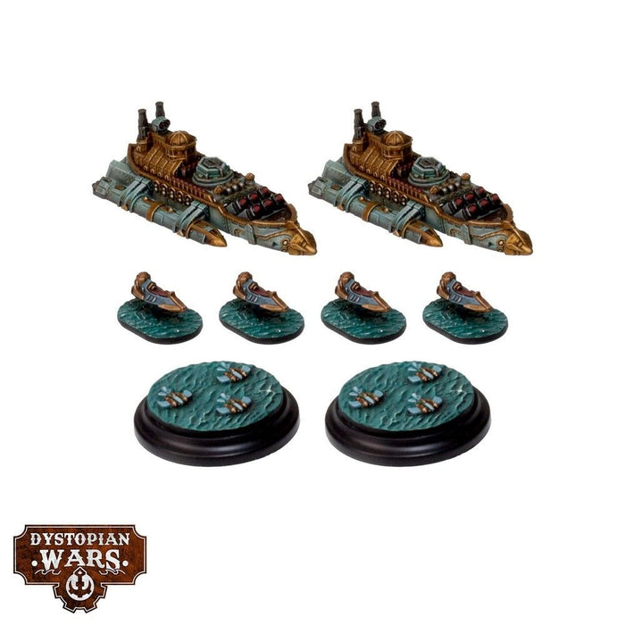 Warcradle DWA240008 Dystopian Wars: Sultanate Support Squadrons