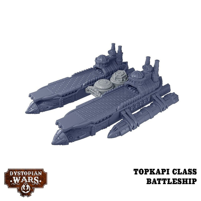 Warcradle DWA240011 Dystopian Wars: Topkapi Battlefleet Set