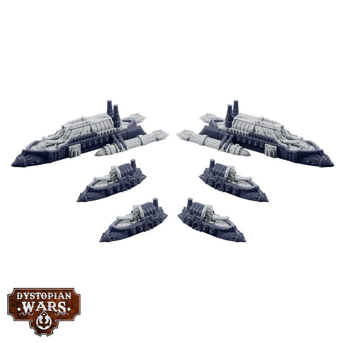 Warcradle DWA240013 Dystopian Wars: Order Exemplar Squadrons