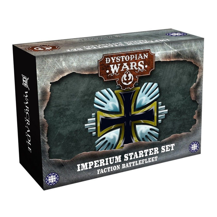 Warcradle DWA250000 Dystopian Wars: Imperium Starter Set -  Faction Battlefleet