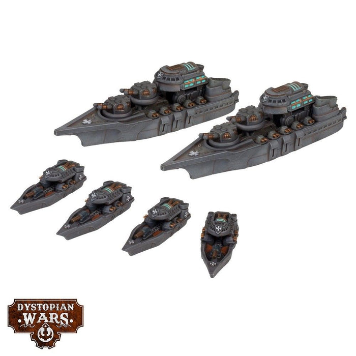 Warcradle DWA250003 Dystopian Wars: Imperium Frontline Squadrons