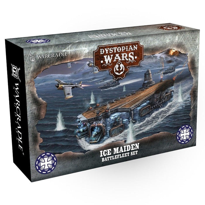 Warcradle DWA250008 Dystopian Wars: Ice Maiden Battlefleet Set