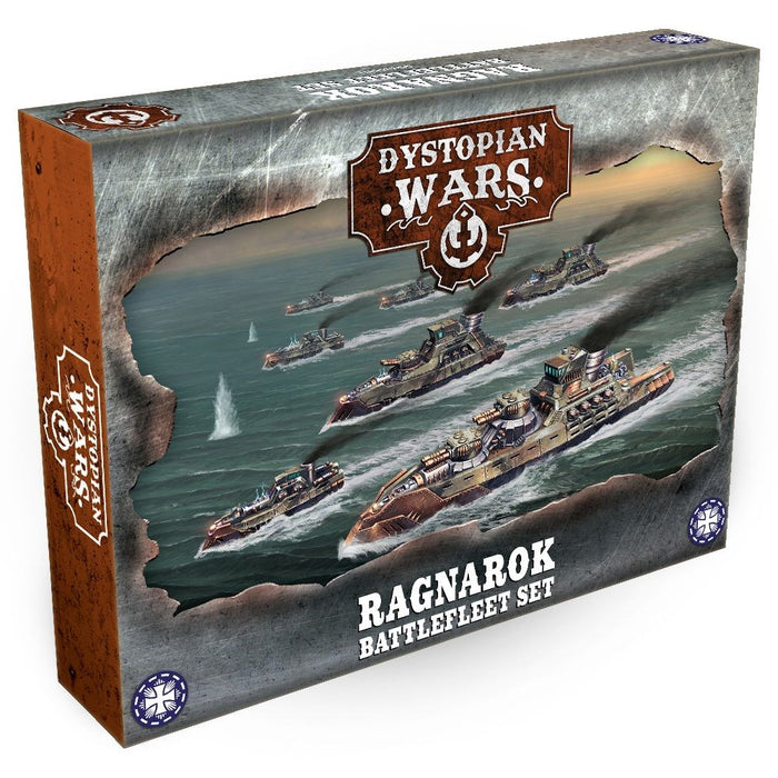 Warcradle DWA250011 Dystopian Wars: Ragnarok Battlefleet Set