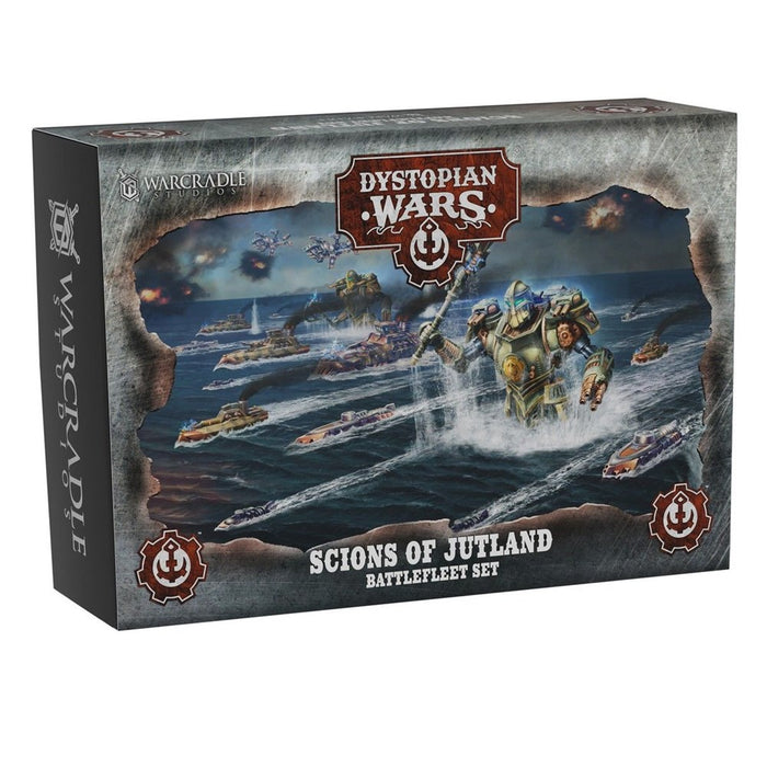 Warcradle DWA250015 Dystopian Wars: Scions of Jutland Battlefleet Set