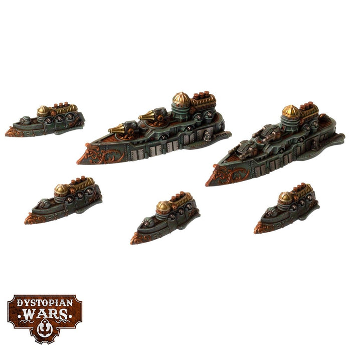 Warcradle DWA260003 Dystopian Wars: Alliance Frontline Squadrons