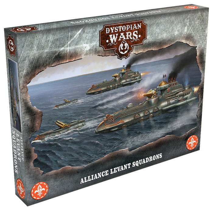 Warcradle DWA260004 Dystopian Wars: Alliance Levant Squadrons