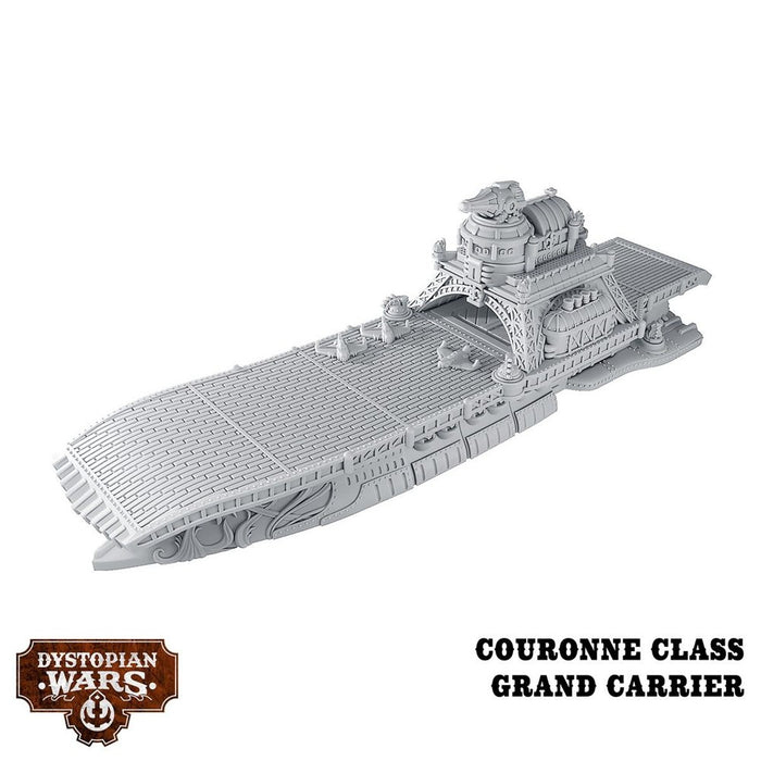 Warcradle DWA260011 Dystopian Wars: Couronne Battlefleet Set