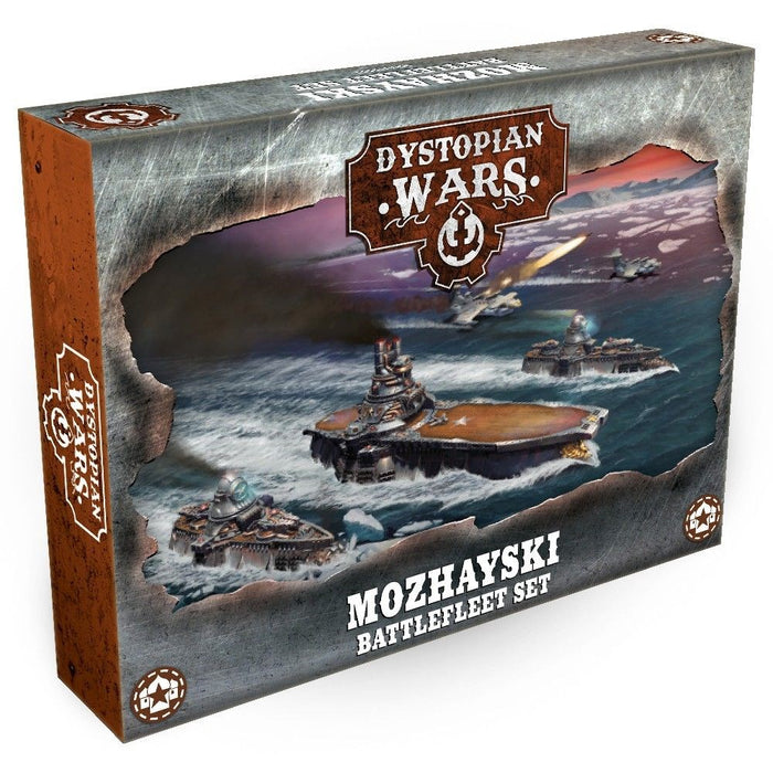 Warcradle DWA270003 Dystopian Wars: Mozhayski Battlefleet Set