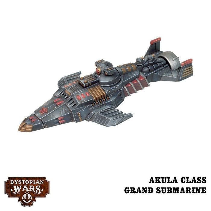 Warcradle DWA270005 Dystopian Wars: Akula Battlefleet Set