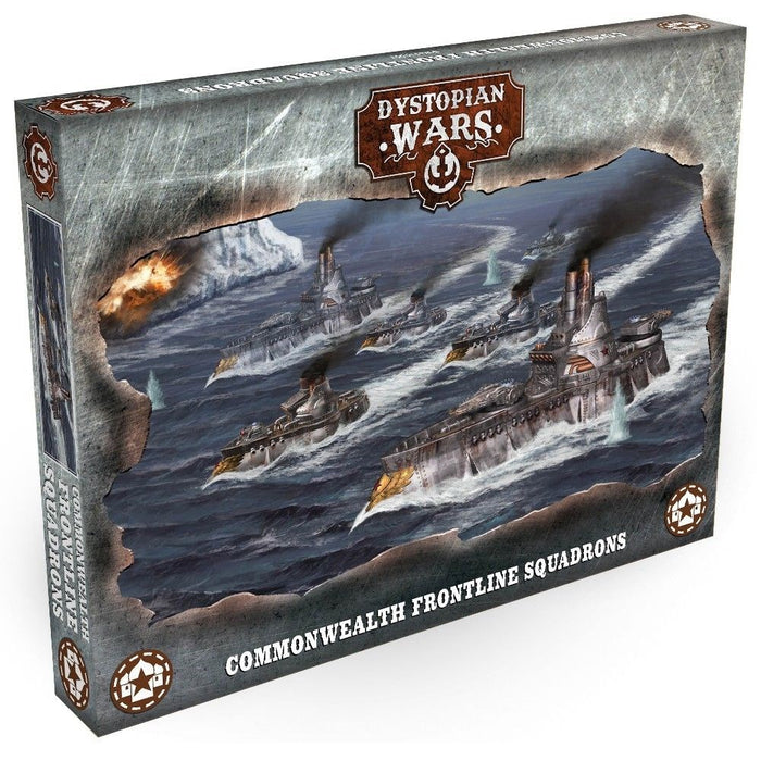 Warcradle DWA270007 Dystopian Wars: Commonwealth Frontline Squadrons