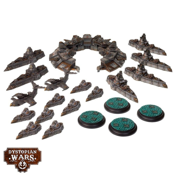 Warcradle DWA270009 Dystopian Wars: Murmansk Battlefleet Set