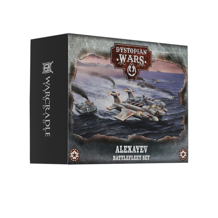 Warcradle DWA270011 Dystopian Wars: Alexayev Battlefleet Set