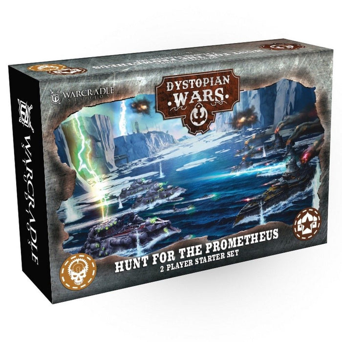 Warcradle DWA990005 Dystopian Wars: Hunt for the Prometheus - Two Player Starter Set - English