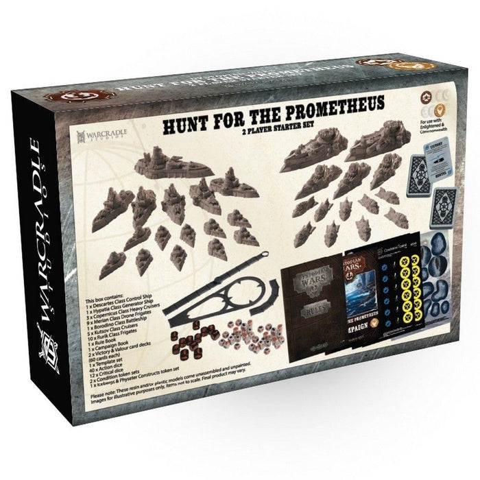 Warcradle DWA990005 Dystopian Wars: Hunt for the Prometheus - Two Player Starter Set - English