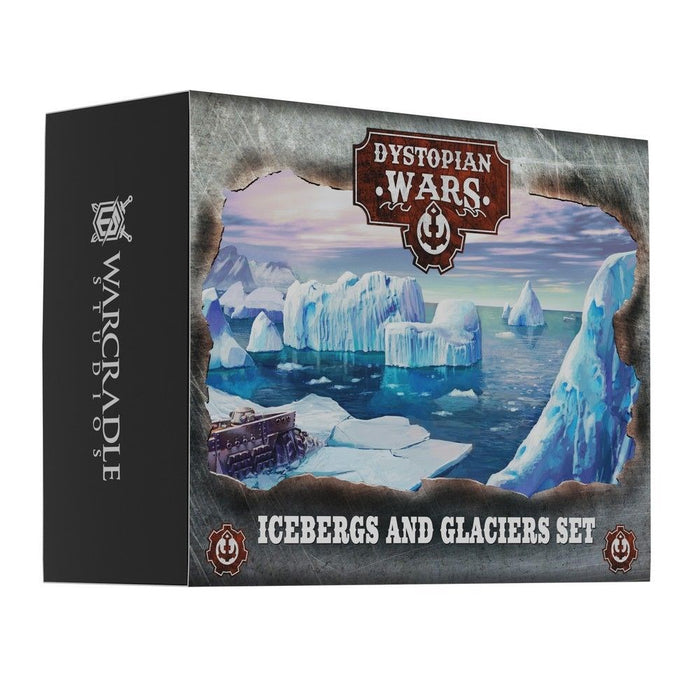 Warcradle DWA990038 Dystopian Wars: Icebergs and Glaciers Set