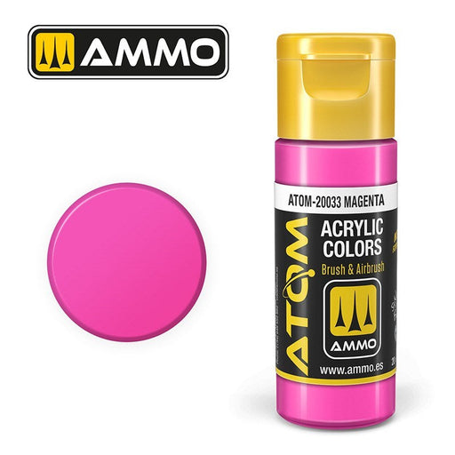 AMMO by Mig Jimenez ATOM-20033 Atom Color Magenta 20ml (8938432332013)