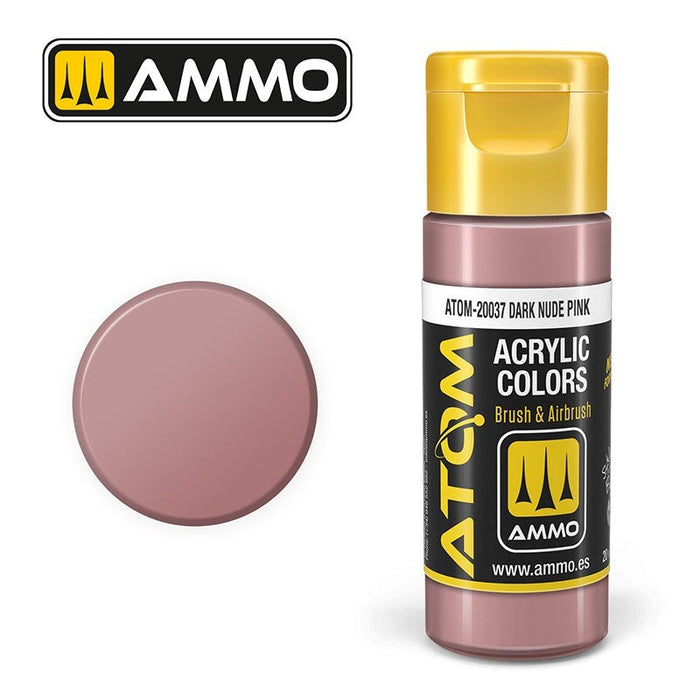 AMMO by Mig Jimenez ATOM-20037 Atom Color Dark Nude Pink 20ml