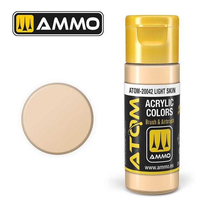 AMMO by Mig Jimenez ATOM-20042 Atom Color Light Skin 20ml