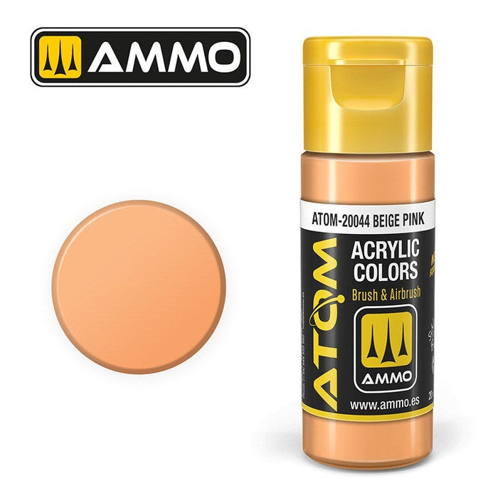 AMMO by Mig Jimenez ATOM-20044 Atom Color Beige Pink 20ml