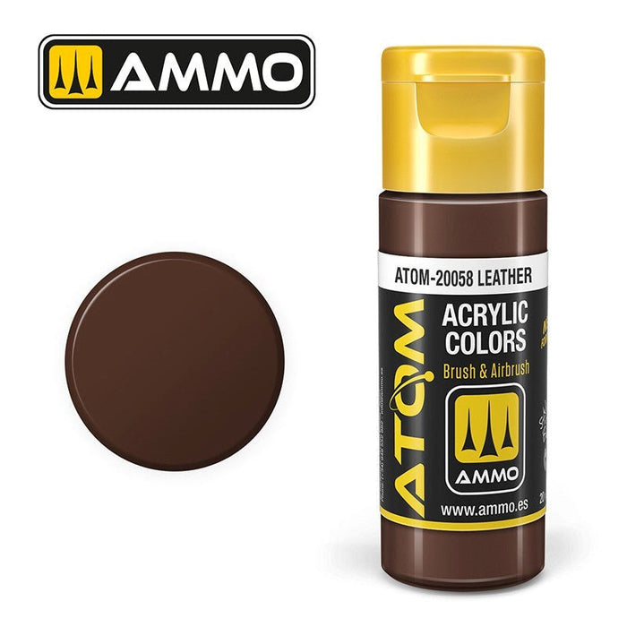 AMMO by Mig Jimenez ATOM-20058 Atom Color Leather 20ml